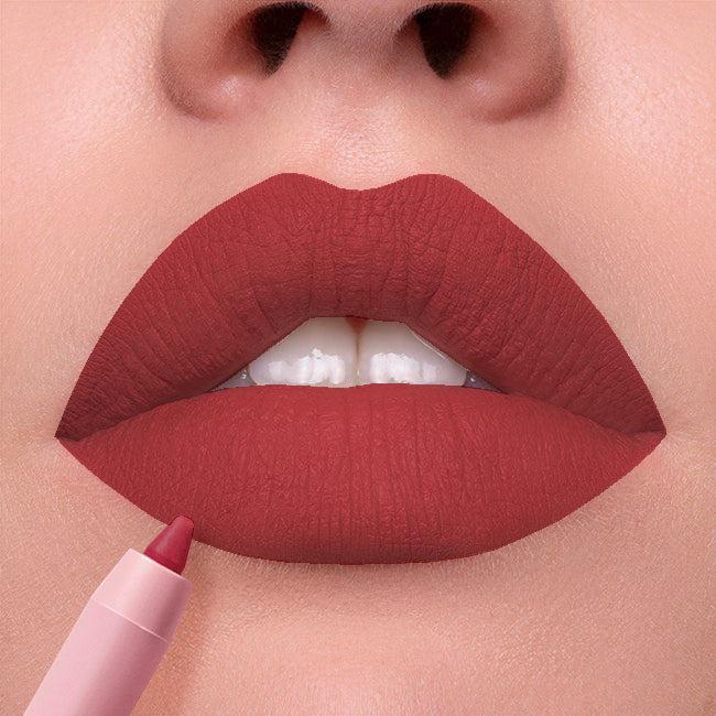 Actual product image Mulac Lip Master 18 Grape Smoothie Vegan Lip Pencil - 1.2 Grams (18)