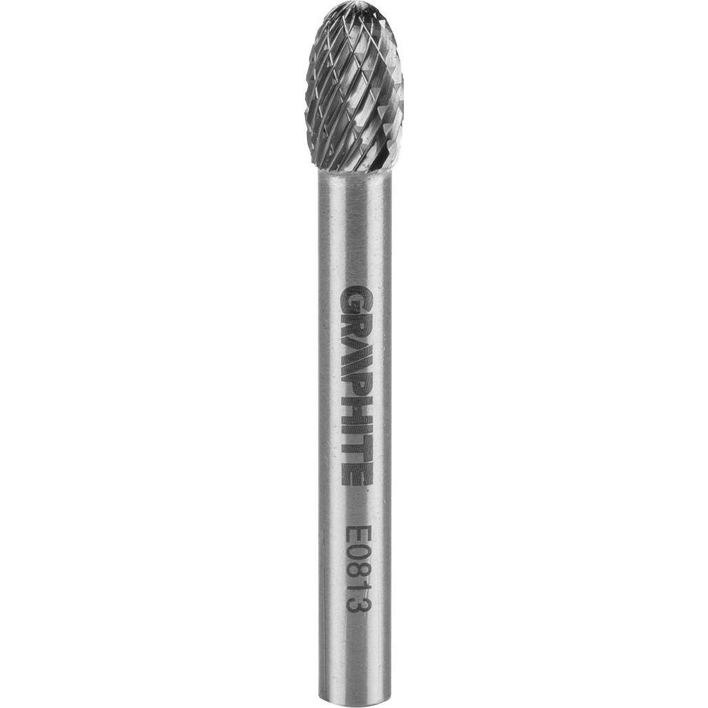 Graphite, Fräser, HM METAL MILLING E-TYPE (OVAL) 8 X 13 MM BOOTS 6 X 45 MM 55H364