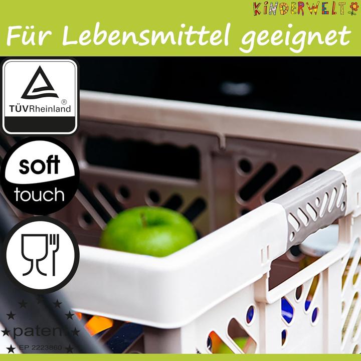 Actual product image Kinderwelt Faltbare Kunststoffbox 45L, bis 50kg belastbar (45 l)