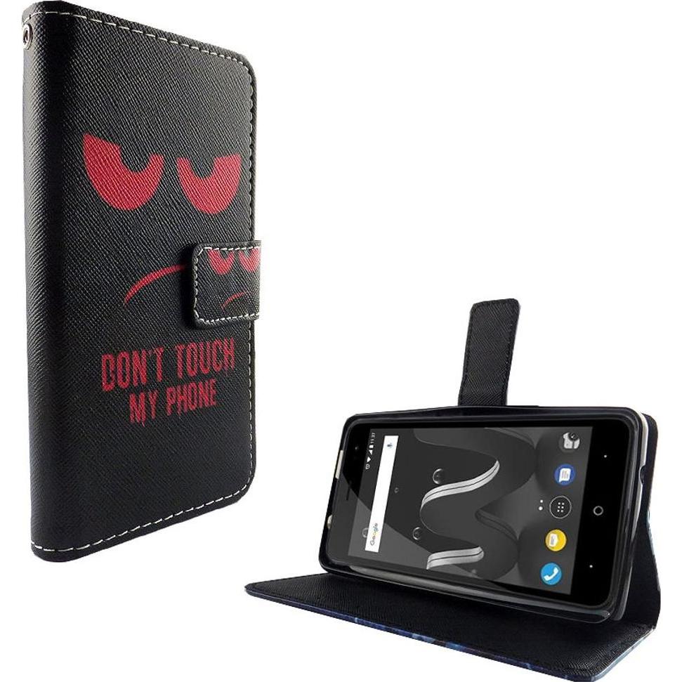 Thumbnail - König Design Hülle Handy Schutz für Wiko Jerry 2 Case Cover Tasche Wallet Etui Handyhülle Neu (Wiko Jerry 2), Smartphone...