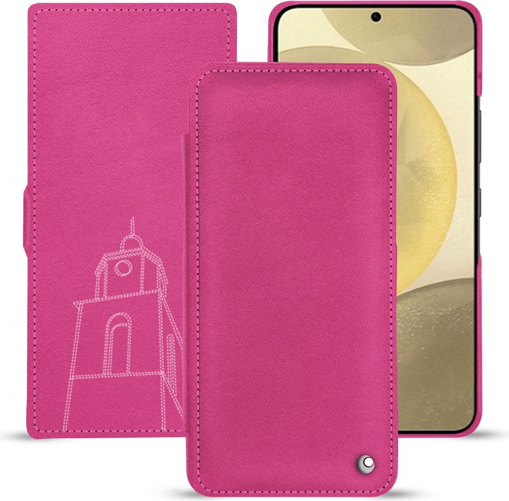 Actual product image Noreve Horizontal leather flap shell (Samsung Galaxy S24+)