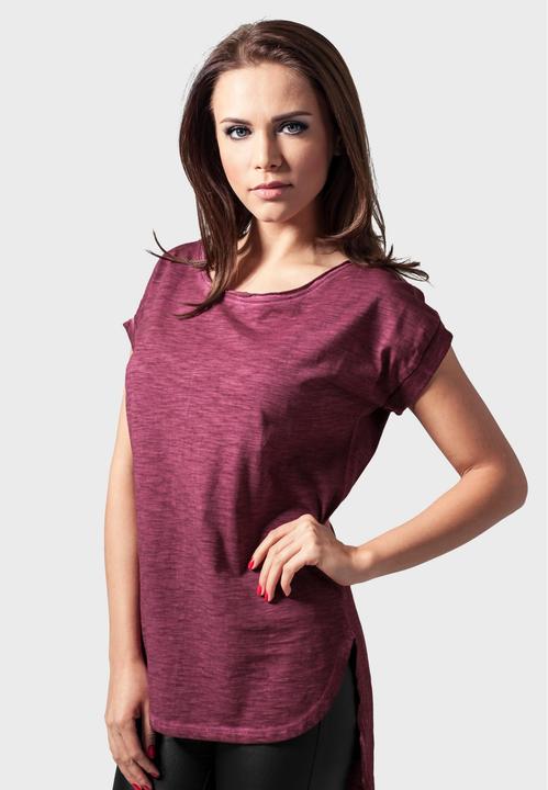 Immagine prodotto Urban Classics Tee lungo da donna a forma di schienale con tintura spray (L)