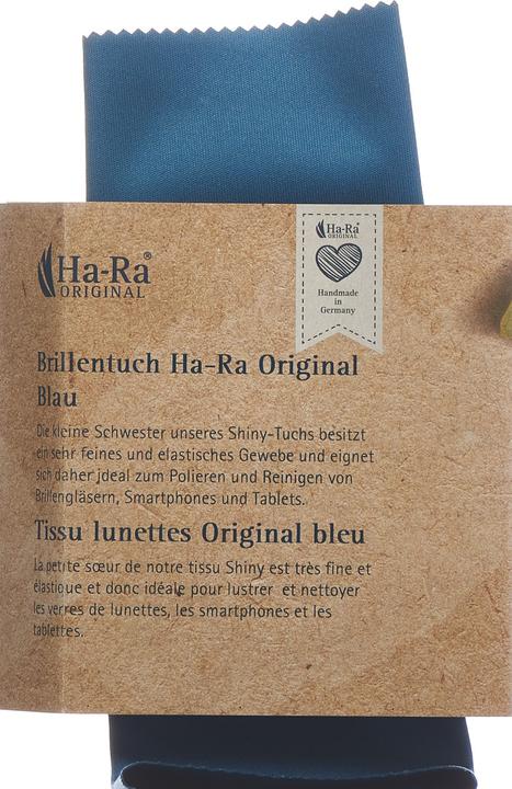 Actual product image Ha-Ra Spectacle cloth blue