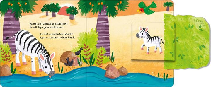 Produktbild Klapp auf! Wo verstecken sich die wilden Tiere? (Deutsch)