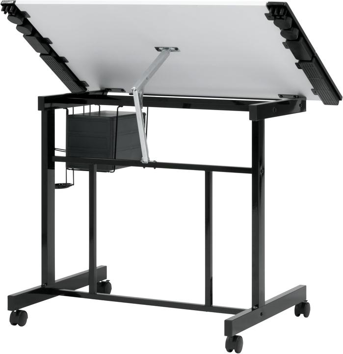 Image du produit SD Studio Designs Table à dessin réglable, noir/blanc