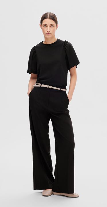 Actual product image Selected Femme Ruffle top (XS)