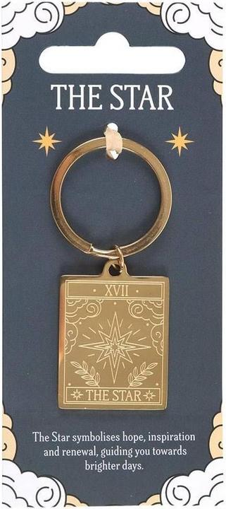 Actual product image Something Different The Star Tarot Keyring