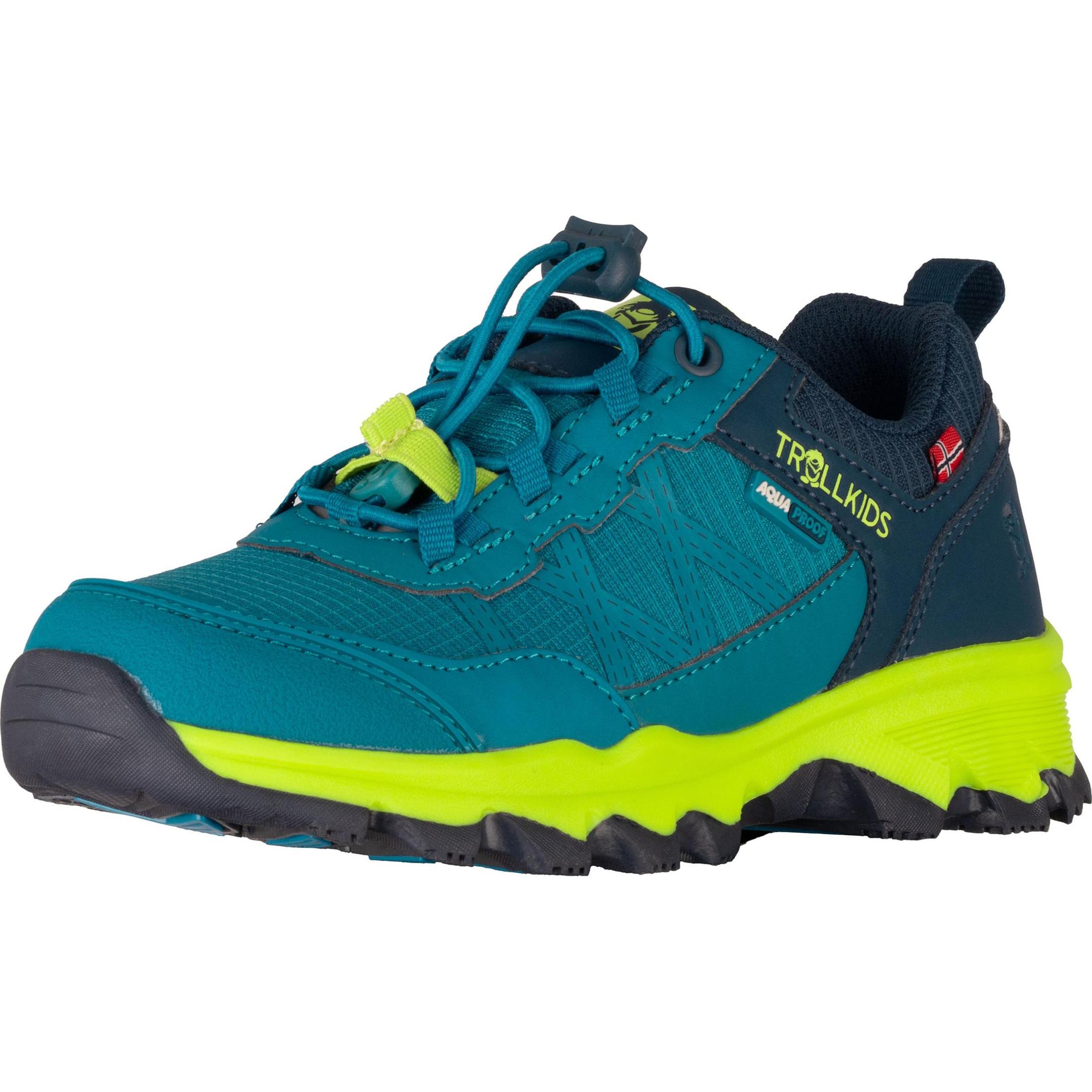 Thumbnail - Trollkids, Unisex, Wanderschuhe, Kid's Trolltunga Hiker Low XT (33), Blau