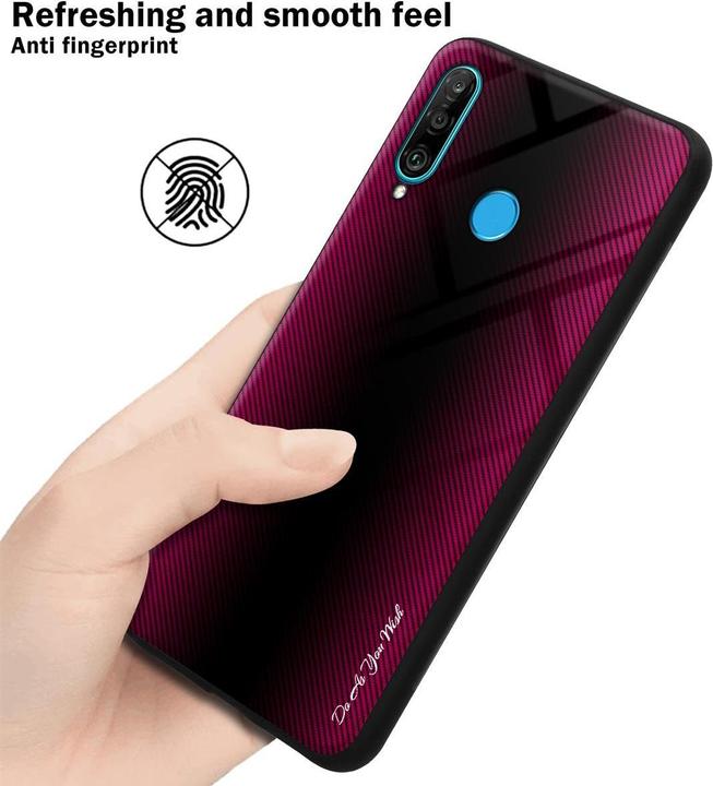 Immagine prodotto Cadorabo Copertura di vetro a strisce in TPU (Huawei P30 Lite)