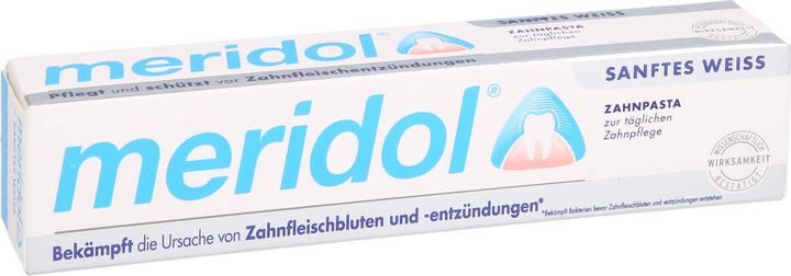 Actual product image Meridol Gentle White Toothpaste (75 ml)