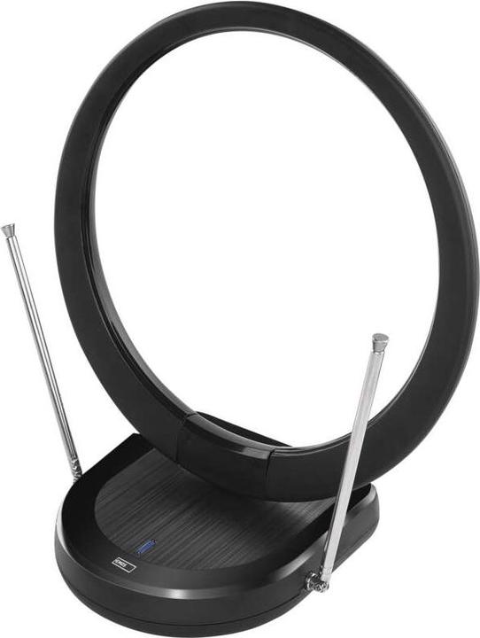 Immagine prodotto Emos Antenna da interno CITY RING-C500, DVB-T2, DAB, LTE/4G/5G Filtro (Antenna interna, DVB-T / -T2)