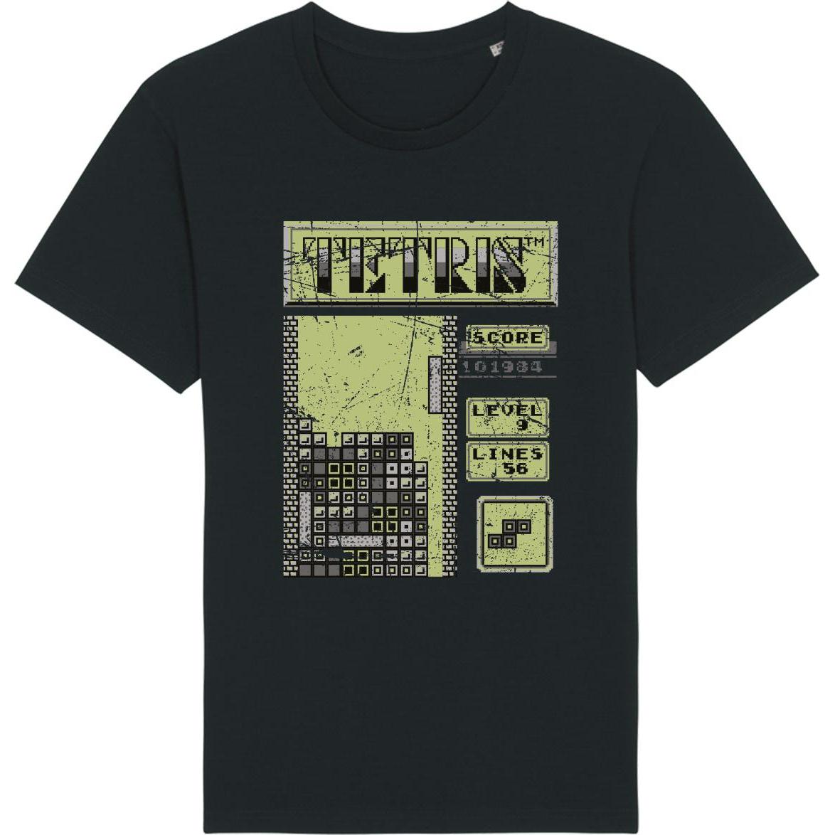 Itemlab, Donne, Maglietta, Retro Print, XXXL, Nero, (3XL)
