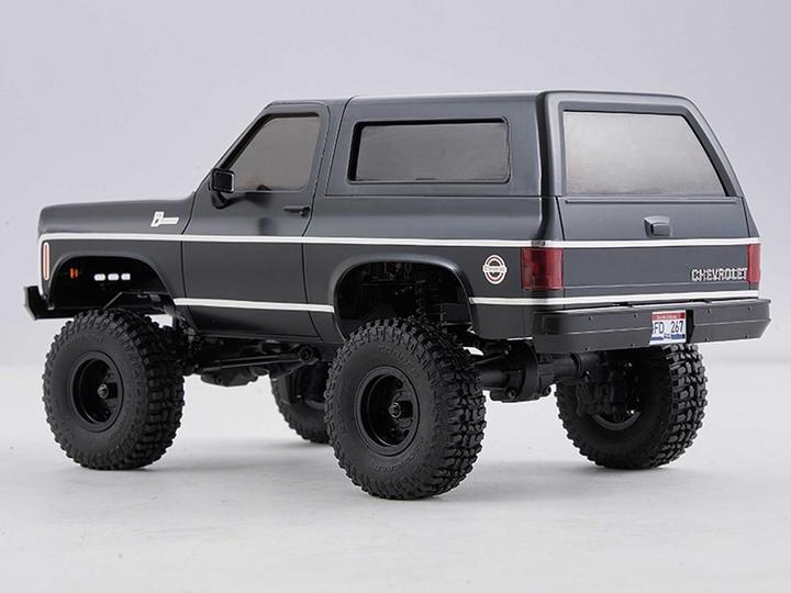 Immagine prodotto FMS FCX24 Chevrolet K5 Blazer PRO 1:24 schwarz - RTR 2.4 GHz (RTR pronto all'uso)