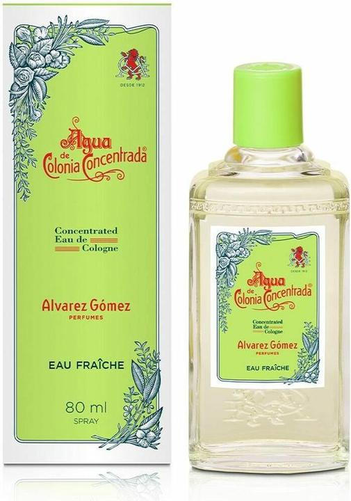 Actual product image Alvarez Gomez AGUA DE COLONIA CONCENTRADA eau fraîche eau de cologne spray 80 ml (Eau de cologne, 80 ml)