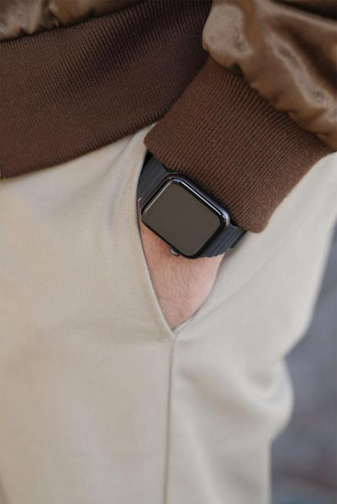 Immagine prodotto Cyberport Braccialetto magnetico in silicone LITE nero 38-40 mm (Silicone)