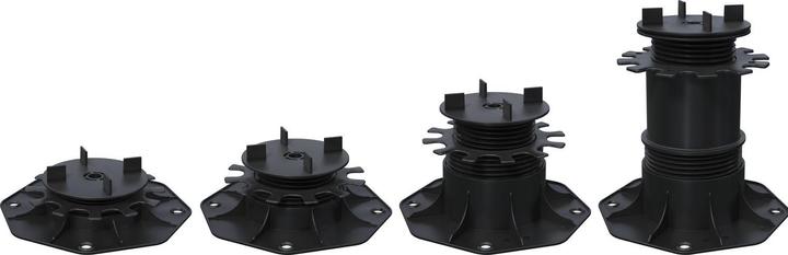 Actual product image Karle und Rubner K&R terrace bearing KS with joint cross - 145- 225mm | 24 pieces (24 x)