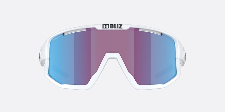Produktbild Bliz Fusion Small Nano Optics Nordic (matt white, Nano Optics Nordic Light Violet w Blue multi)