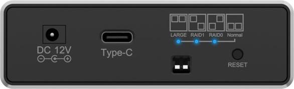 Actual product image Icy Box RAID enclosure for 2x HDD/SSD, IB-RD2253-C31 (2.5")