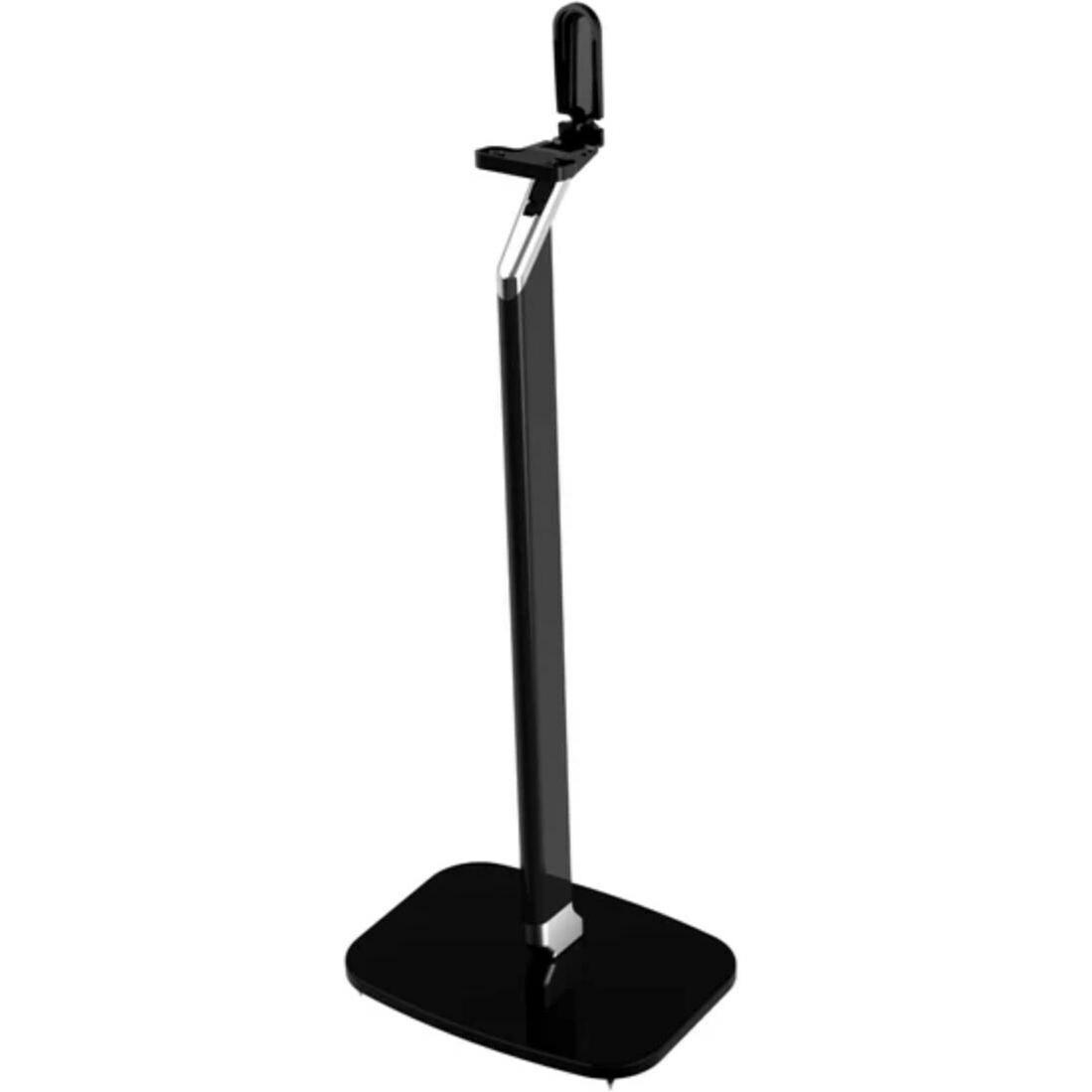 Flexson Supporto premium per Sonos ERA300 nero (1 pz., Cavalletto, Regolabile in altezza), Stativo + Montaggio a muro per altoparlanti, Nero