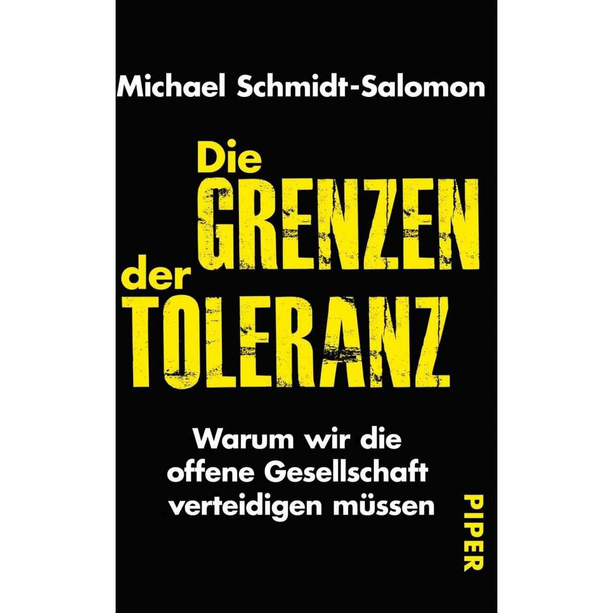 Die Grenzen der Toleranz, Sachbücher von Michael Schmidt-Salomon