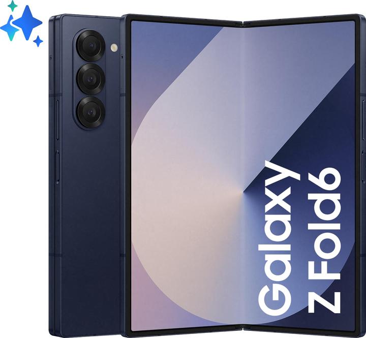 Immagine prodotto Samsung Galaxy Z Fold6 (1000 GB, Blu marino, 7.60", Doppia SIM, 5G)