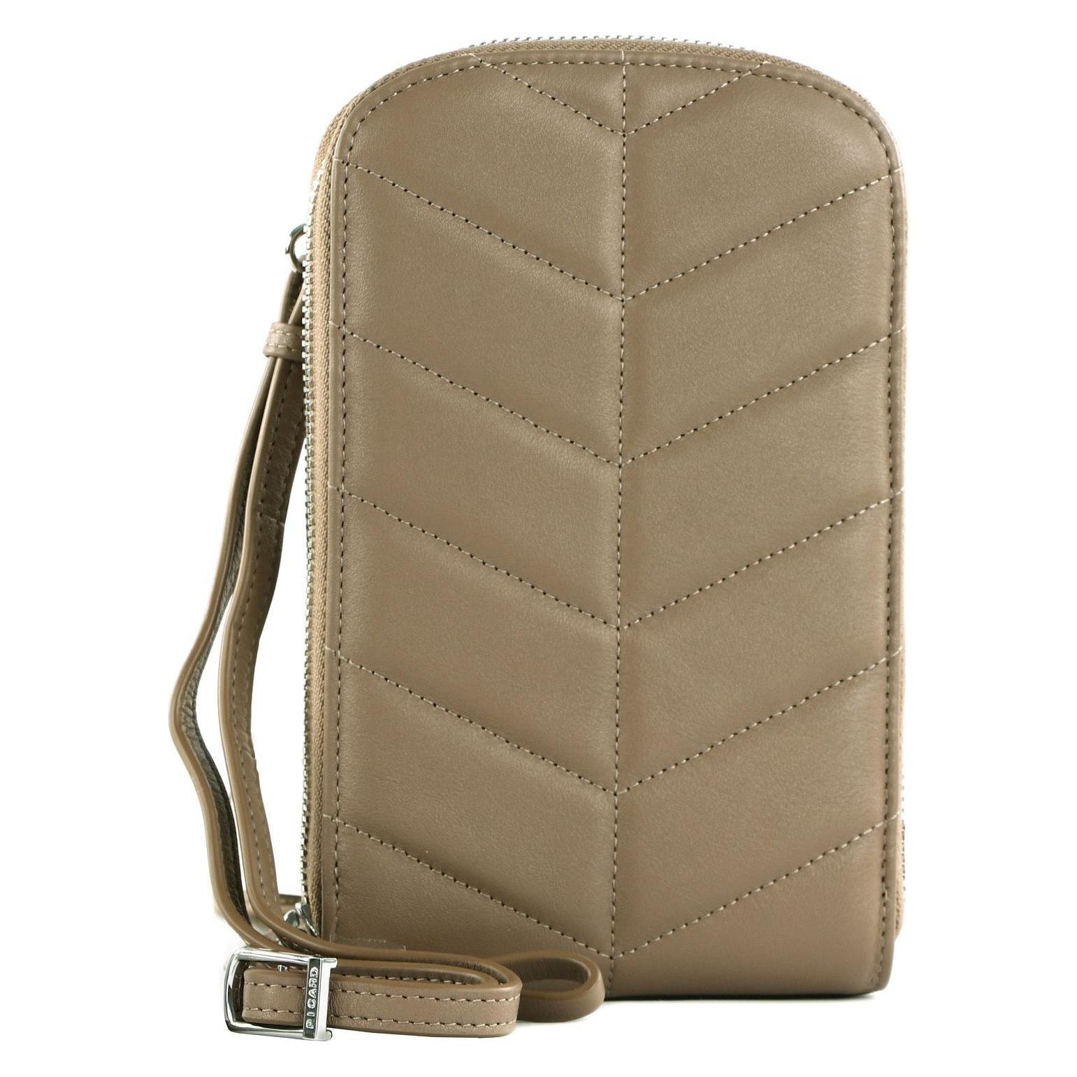 Picard, Damen, Handtasche, Warm Up 1 Smartphone Bag, Braun