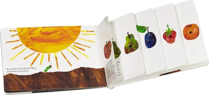 Actual product image Die kleine Raupe Nimmersatt (German, Eric Carle, 2015)