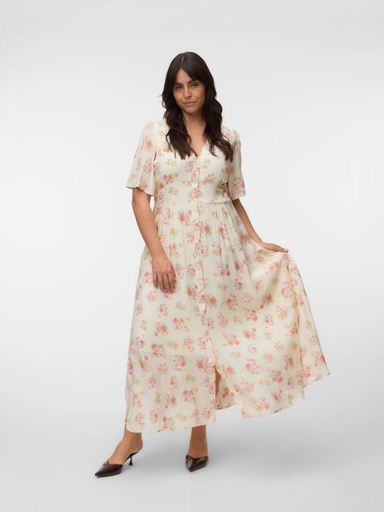 Image du produit Vero Moda VMCBELLA Langes Kleid Gesmoktes Kleid (44)