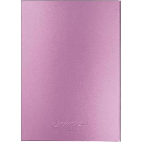 Caran d'Ache, Heft + Block, Notizbuch liniert A5 - rosa (A5, Liniert, Harter Einband)