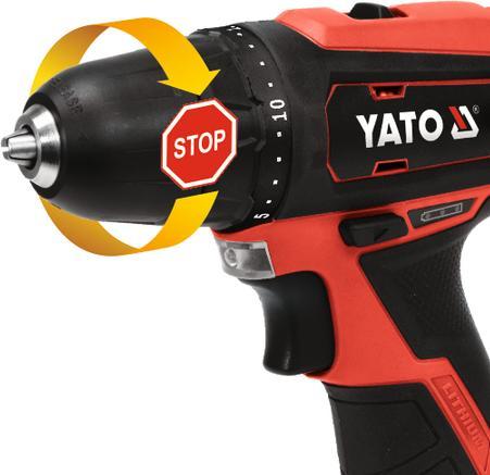 Produktbild Yato DRILL 12V 30Nm 1x2.0Ah lithium ion