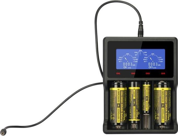 Image du produit Xtar VC4SL (1 pcs, 14500, 16340, 18500, 18650, 21700, 26650, AA, AAA, Batterie)