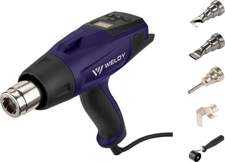 Weldy Pistolet à air chaud HG 530-A Set universel