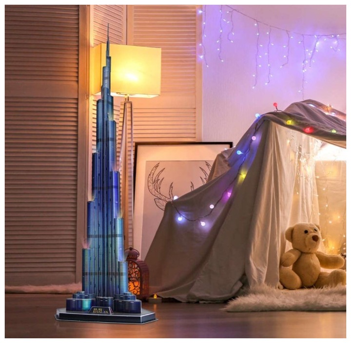 Actual product image Cubicfun Burj Khalifa (136 pieces)