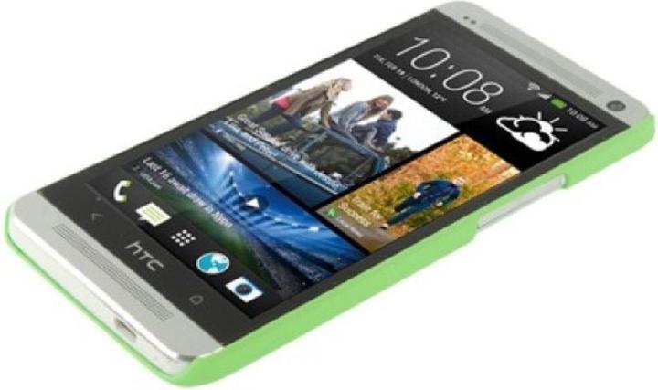 Produktbild König Design Schutzhülle Hardcase für Handy M7 HTC One Hellgrün (HTC One M7)