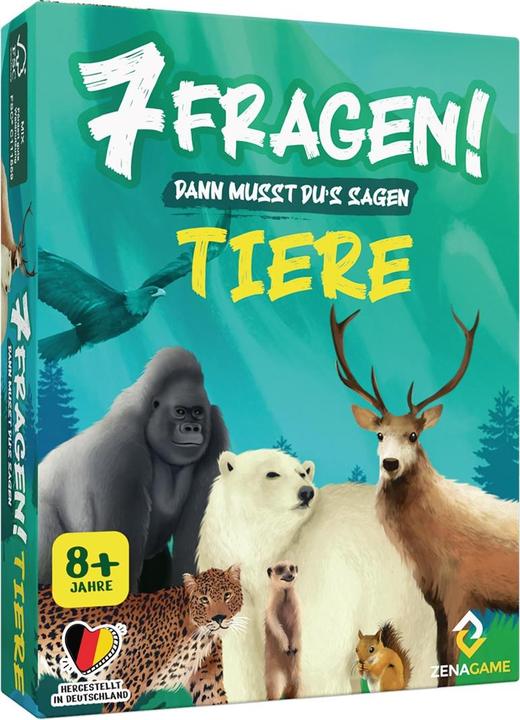 Produktbild Zenagame 7 Fragen! Tiere (Deutsch, 2 - 6 Spieler)