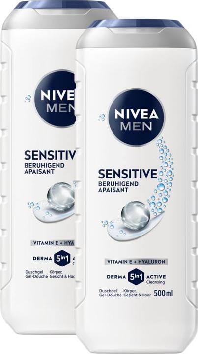 Produktbild NIVEA MEN Sensitive XL Pflegedusche DUO