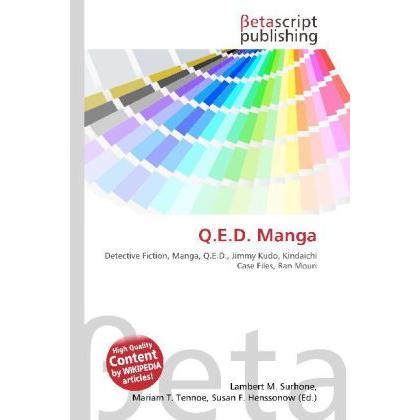 Q.E.D. Manga, Belletristik