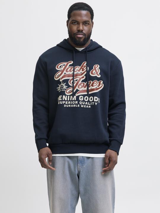 Produktbild Jack & Jones JJELOGO SWEAT HOOD 2 COL 24/25 NOOS PLS (7XL)