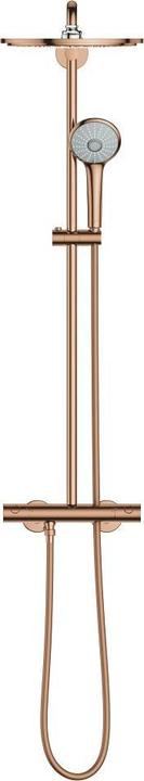 Actual product image Grohe Shower system EUPHORIA SYSTEM 310 with thermostatic mixer Warm Sunset