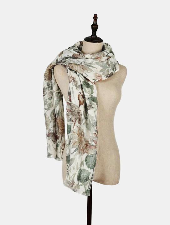 Immagine prodotto Loberon Schal Nolaria creme/grün