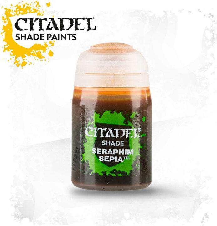 Games Workshop Citadel Pot de Peinture - Shade Seraphim Sepia (24ml) (24 ml)