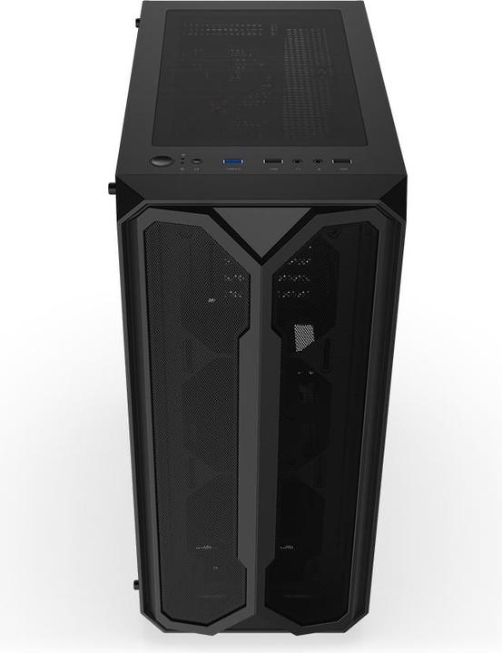Produktbild Krux Odys Case (KRX0097) Black (ATX, mATX)