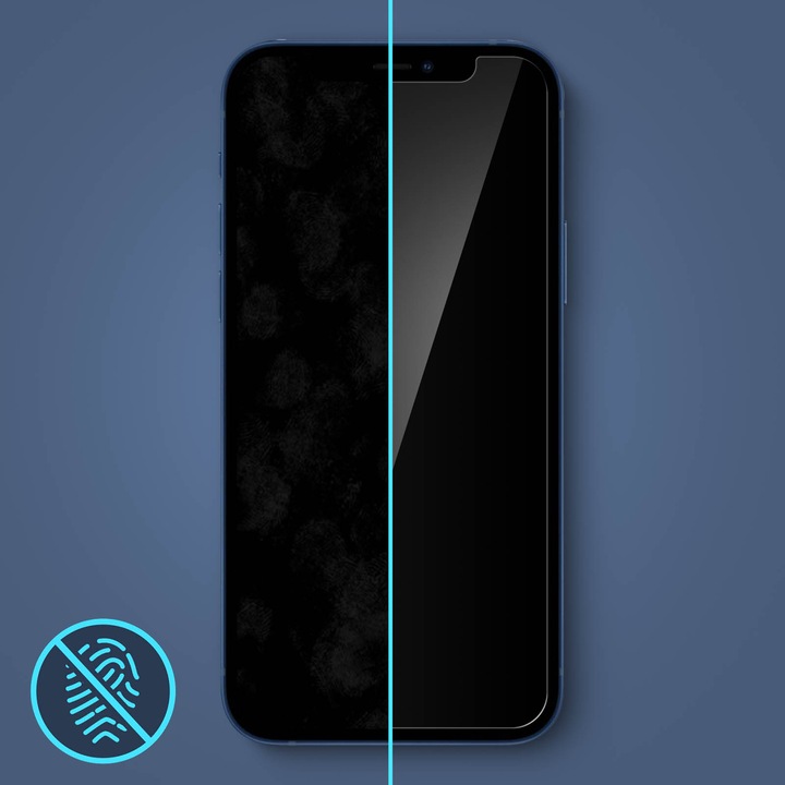 Produktbild Avizar Kristallklare Folie, Glas-Displayschutz (1 Stück, Apple iPhone 12 mini)