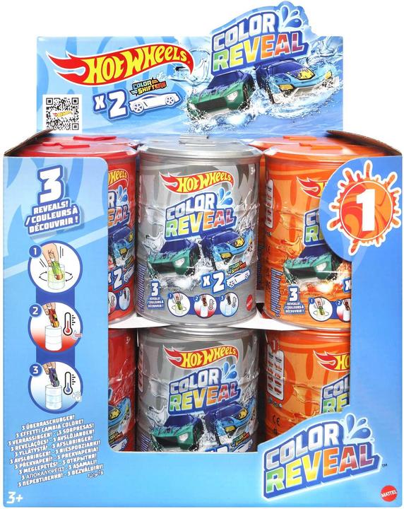 Produktbild Hot Wheels Color Reveal 2er-Sortiment