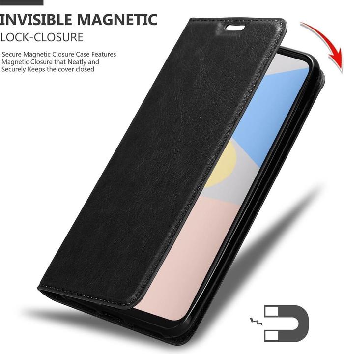 Produktbild Cadorabo Book Invisible Magnet Cover (Google Pixel 4a)