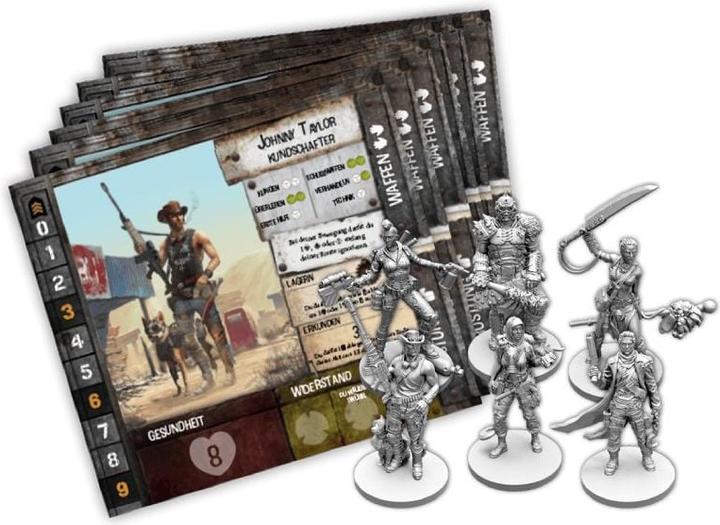 Produktbild GA004 - Waste Knights - Das Brettspiel, für 1-4 Spieler, ab 14 Jahren (DE-Ausgabe) (Deutsch, 1 - 4 Spieler)