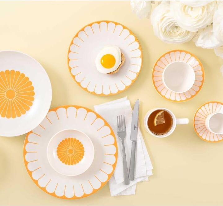 Actual product image Villeroy & Boch Kaffeetasse Fleur 160 ml, 6 Stück, Gelb, Material (160 ml, 6x)