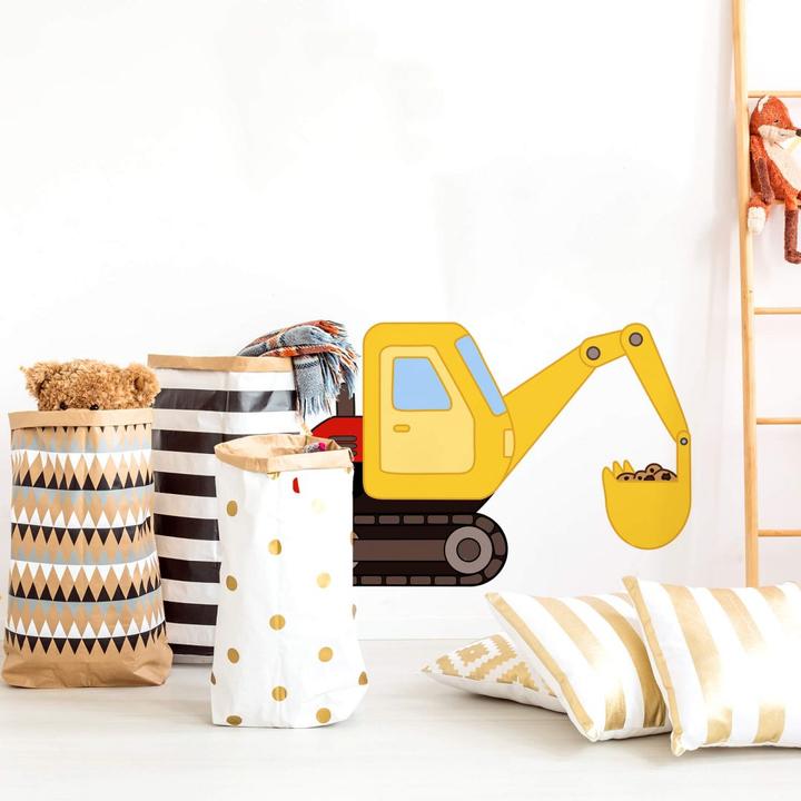 Produktbild Trenddeko Bagger (90 x 60 cm)