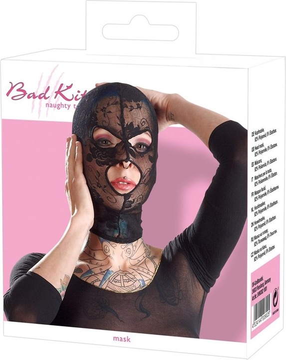 Actual product image Bad Kitty Head mask
