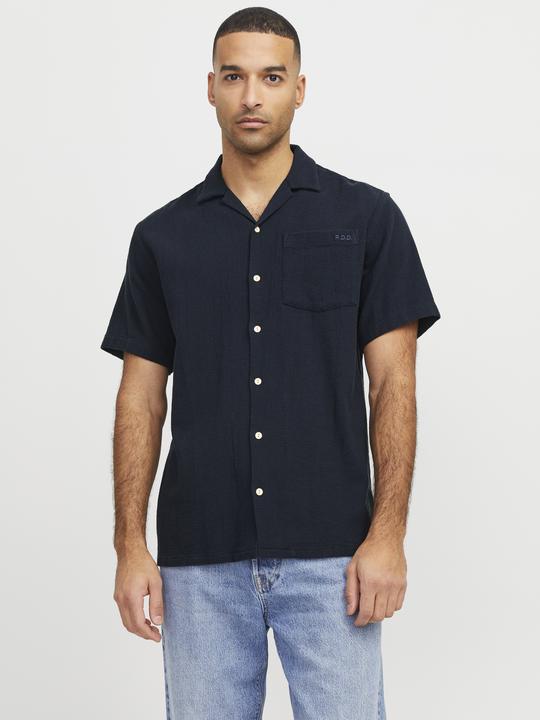 Actual product image Jack & Jones Rddwayne Structure Resort Shirt S/S Sn (XL)